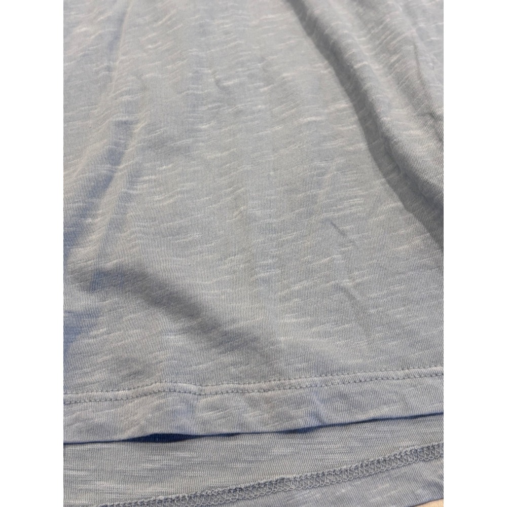 Lucky Brand Womens Blue Embroidered Cap Sleeve Cotton Top 7WP8333 SZ Large Boho - Picture 15 of 16